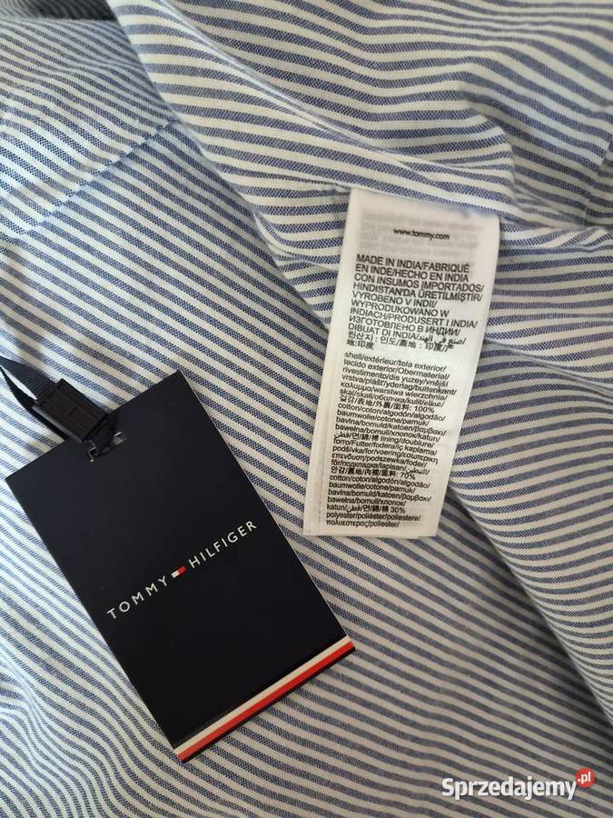 Nowa beżowa kurtka męska Tommy Hilfiger rozmiar Bibice