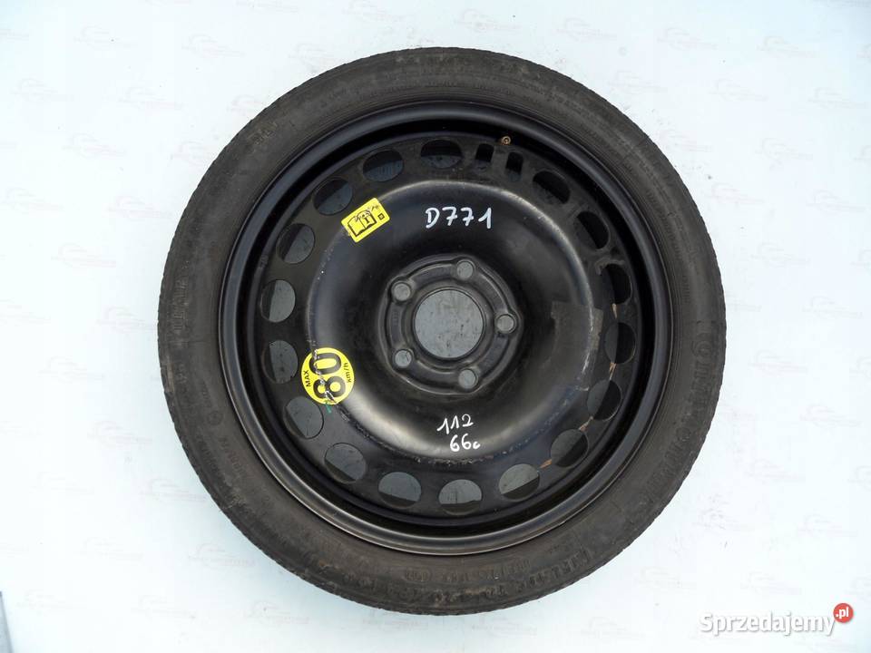 OPEL VECTRA C koło dojazdowe 1157016 92M 5x110 świętokrzyskie