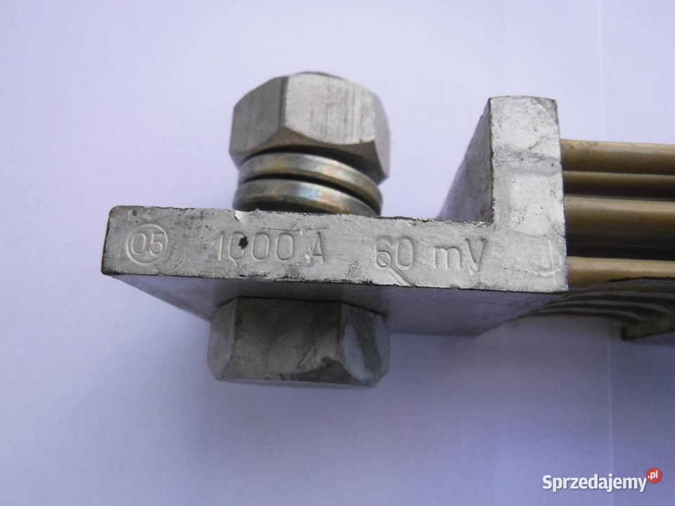 Bocznik pomiarowy 800A 60mV prądowy klasa 05 Szydłowiec