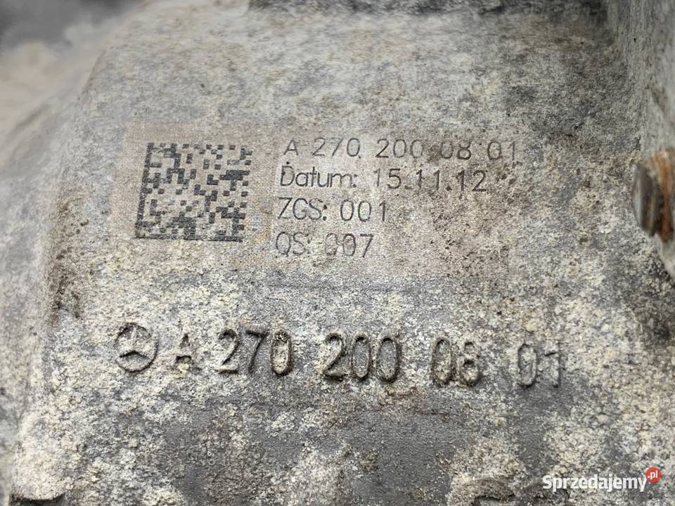 POMPA WODY MERCEDES W176 A2702000801