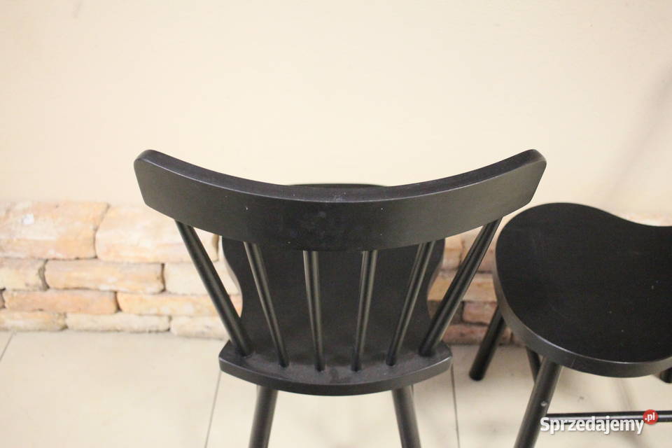 Drewniane krzesełka STOŁKI DO KUCHNI Pszczyna