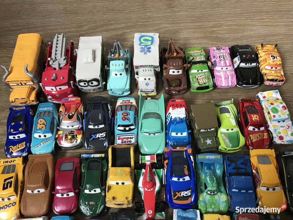 Disney pixar Cars Auta 64 sztuki opolskie Opole