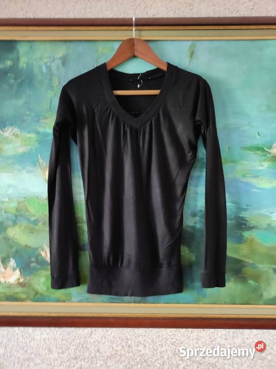 koszulka nietoperz bluzka bluza dekolt serek