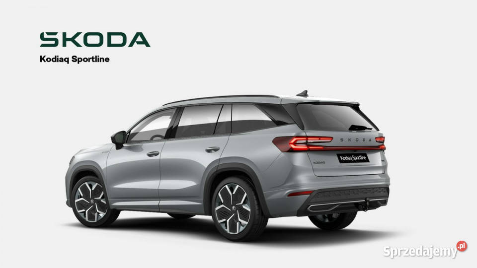 koda Kodiaq Sportline 20 TDI 193 DSG 4x4 elektryczne lusterka łódzkie Łódź