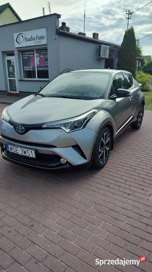 Toyota Chr 18 hybrid wersja premium 2018 czujnik deszczu mazowieckie Sierpc