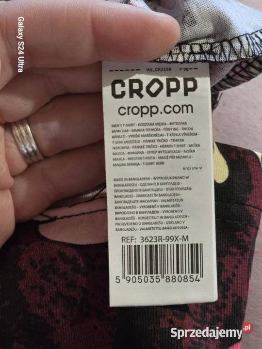 Unikalna mroczna koszulka Cropp size M Żory