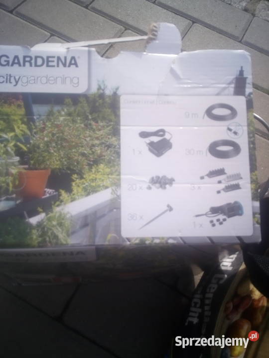 nawadnianie  gardena balkon doniczki zamiana prl