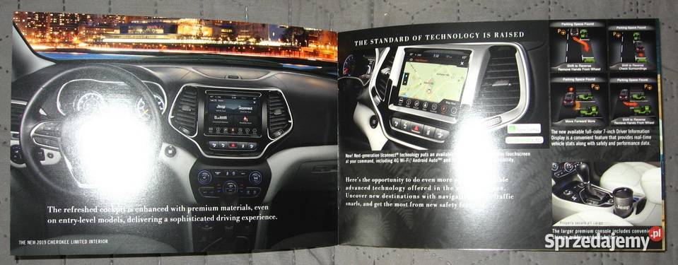 The 2019 JEEP Cherokee prospekt katalog Kępice