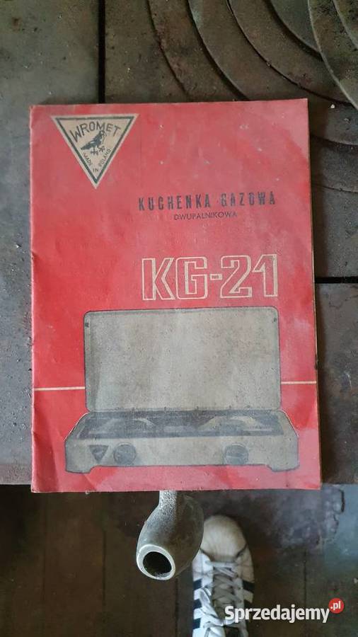 Stara kuchenka gazowa dwupalnikowa z instrukcją Warszawa sprzedam