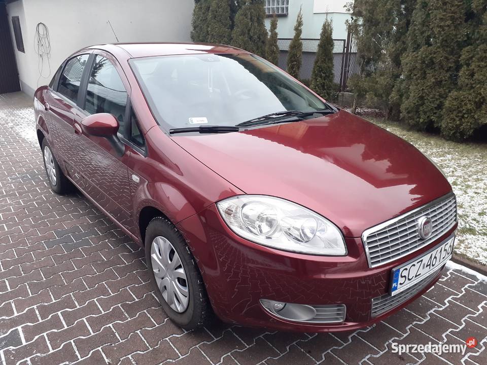 FIAT LINEA 14 2010r 100 KLIMA ładny i wspomaganie kierownicy Wolbrom