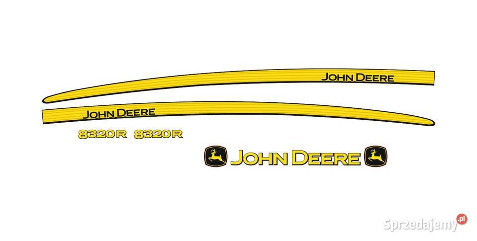 Naklejki John Deere 8320 r i inne modele super kujawsko-pomorskie Bydgoszcz sprzedam