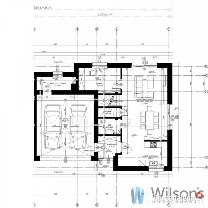 Dom szeregowy 170m2 Falenty Nowe