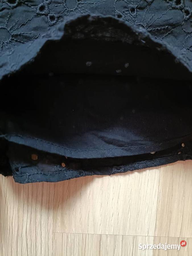 Czarne bawełniane spodenki Łódź