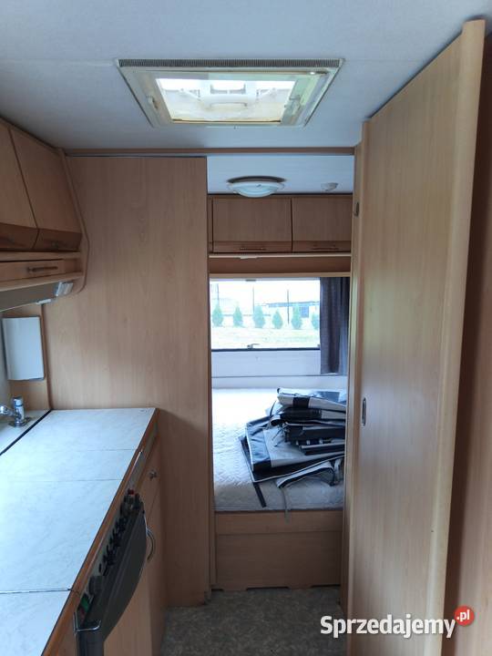 przyczepa kempingowa Chateau 495 kemping Chateau dolnośląskie Chojnów sprzedam