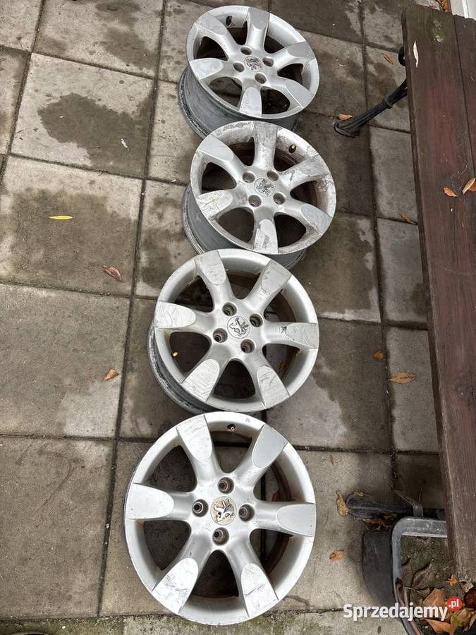 ALUMINIOWE ALU FELGI Peugeot 307 206 16x65J ET31 Samochodowe sprzedam