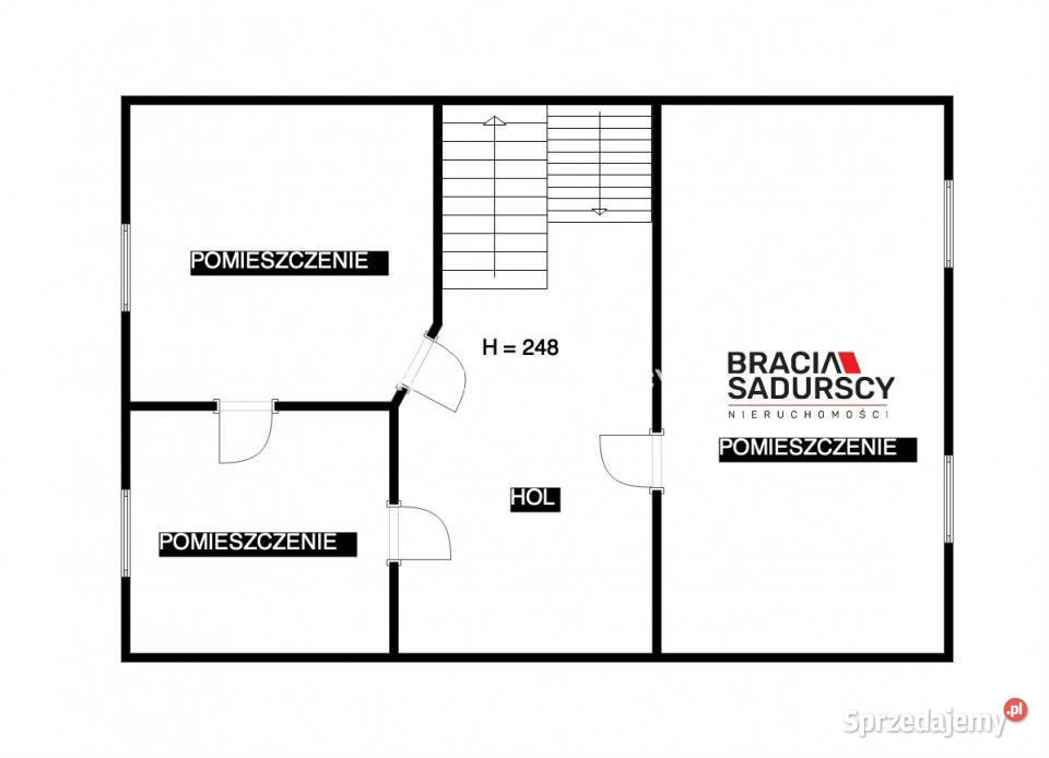 Lokal Kraków 164m2 dojazd asfaltowy