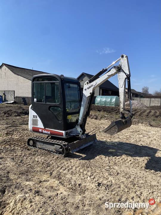 Minikoparka Bobcat 323 2005 mazowieckie Zalesice