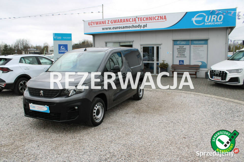 Peugeot Partner Salon Polska Gwarancja L1 netto immobilizer Peugeot Warszawa