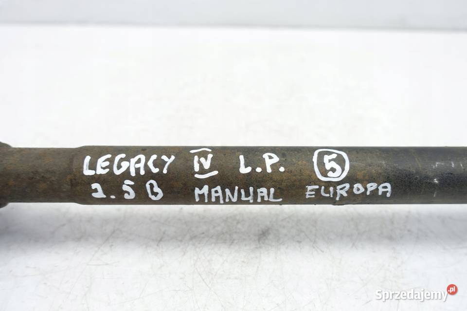 Subaru Legacy IV 25 PRZEDNIA PÓŁOŚ PÓŁOŚKA lewa osobowe Pozostałe Janów sprzedam