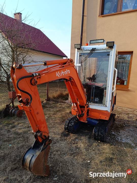 Mini koparka Kubota Gąsiennice Włoszczowa