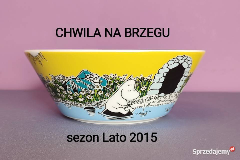 MUMINKI miseczka Moomin Arabia Finland edycja Jasień