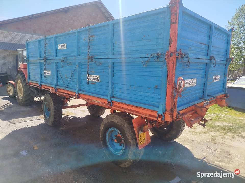 Przyczepa Rolnicza wywrotka 3 strony Maszyny rolnicze