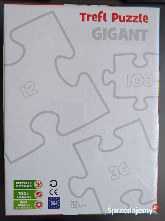 Puzzle Gigant Trefl Psi patrol 108 el paw patrol