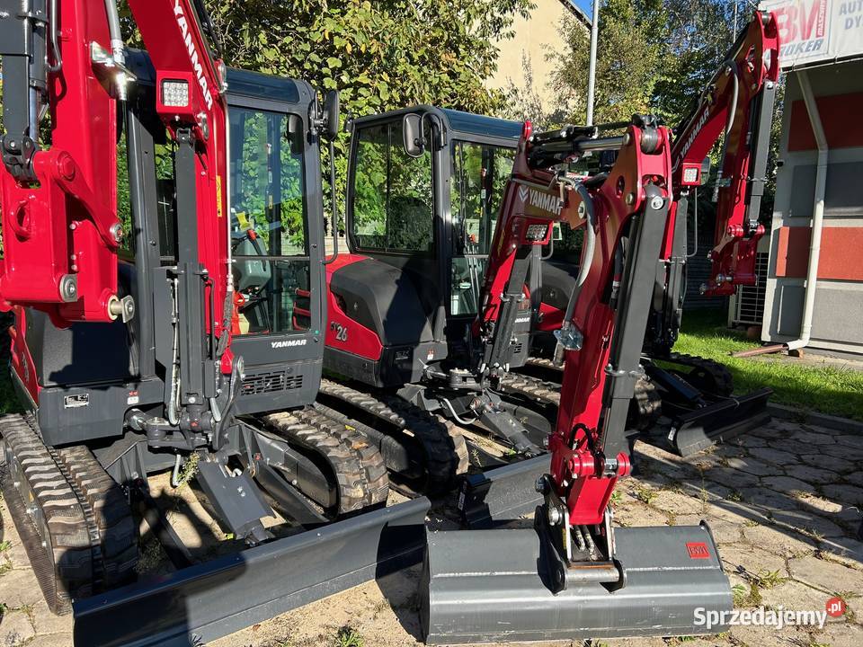Nowa minikoparka YANMAR SV26 Classic 2023r MY łódzkie Łódź