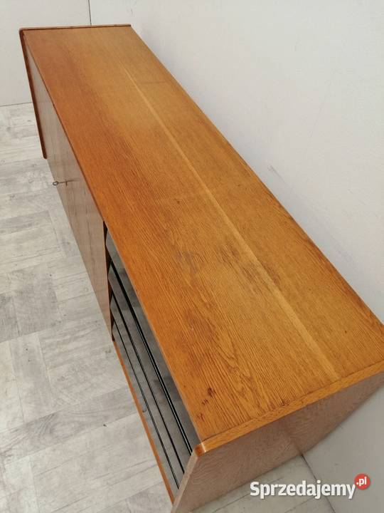 komoda długa sideboard lata 70te design Jiroutek Radomsko