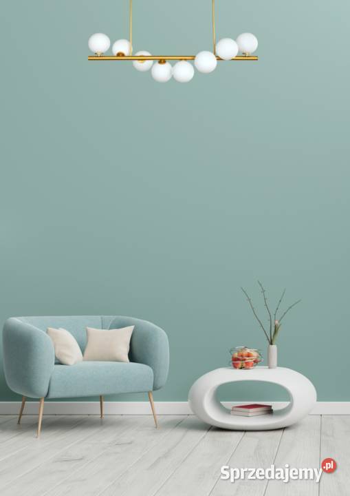 Modernistyczna złota lampa wisząca GLYGEN Nowe