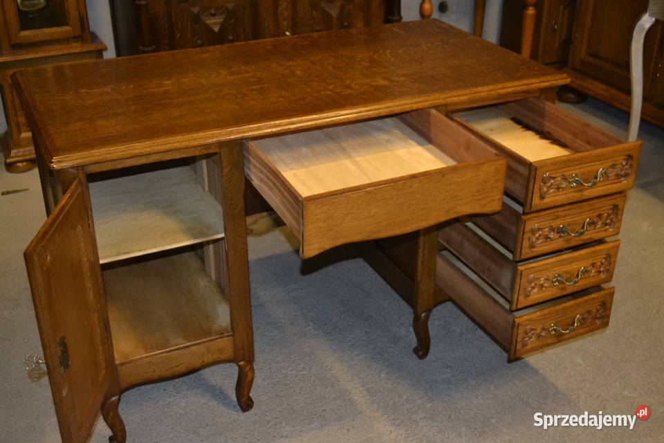 biurko ludwikowskie gabinetowe Będzin