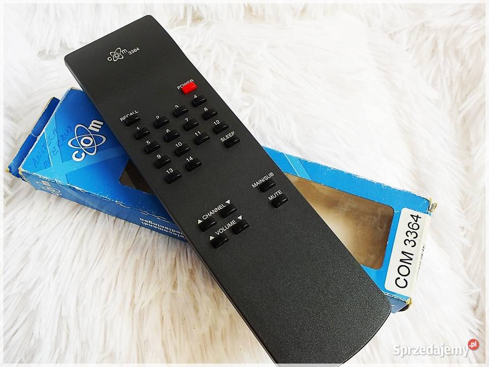 Piloty TV COM 3364 COM 3124 COM 3364 Nowe w lubuskie Żary