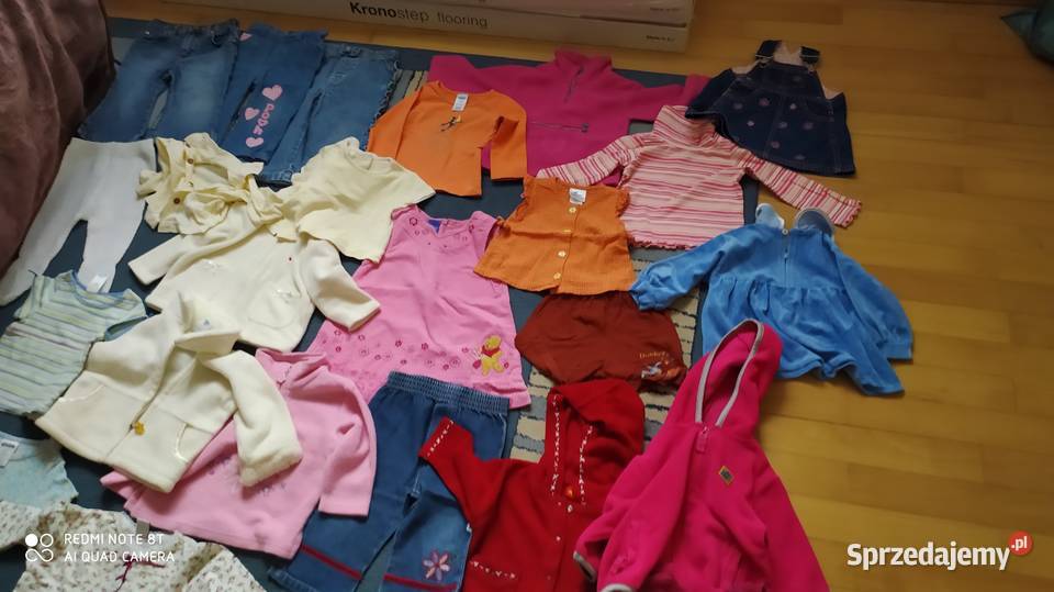 ubrania dziewczęce 62 80 na wiek 6 12 miesięcy Rozmiar 68 Poznań