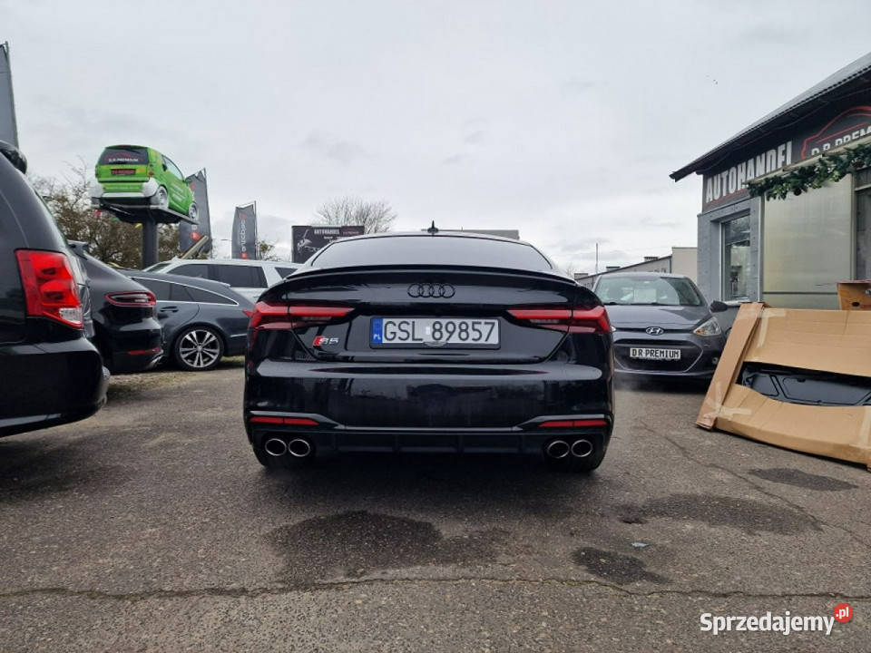 Audi S5 30 TFSI 354 Quattro Carbon Skóra Kamera czujnik zmierzchu Słupsk