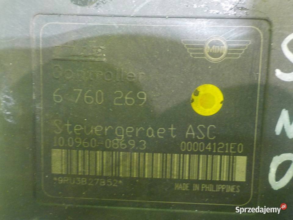 MINI COOPER ONE I R53 16 B 01r pompa ABS 6760269 mazowieckie Suków