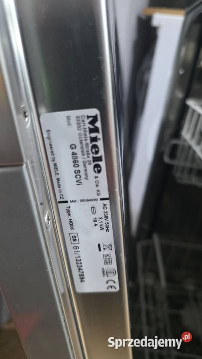 Zmywarka do pełnej zabudowy Miele G 4860 SCVi 45 do zabudowy