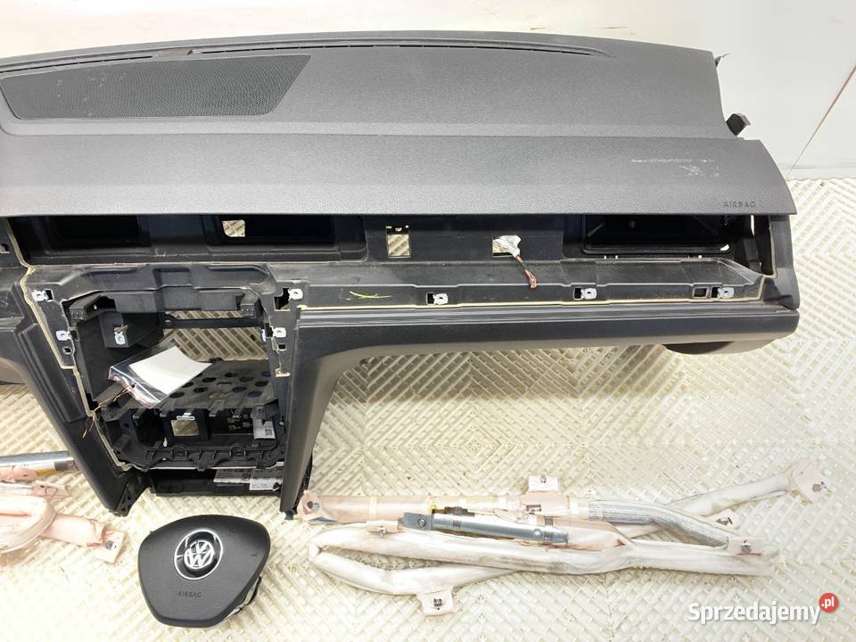 KOKPIT PODUSZKI KURTYNY KOMPLET VW PASSAT B8 osobowe Motoryzacja