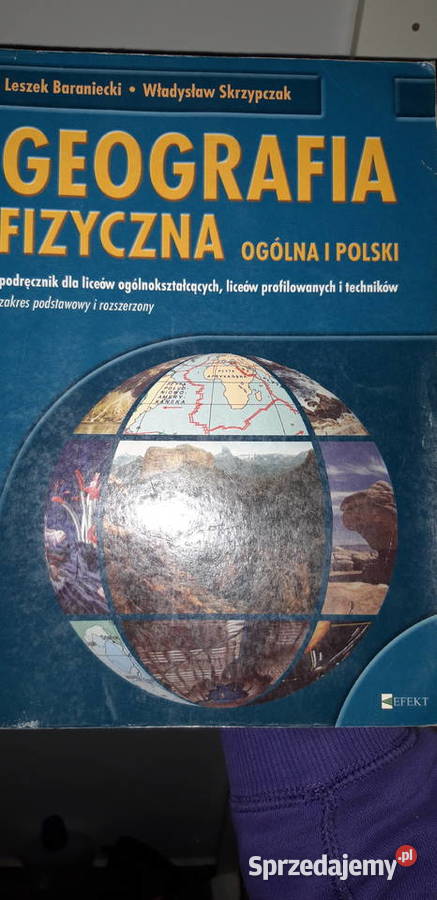 Geografia Klasa 1 Efekt Podręcznik Szkoła Warszawa sprzedam