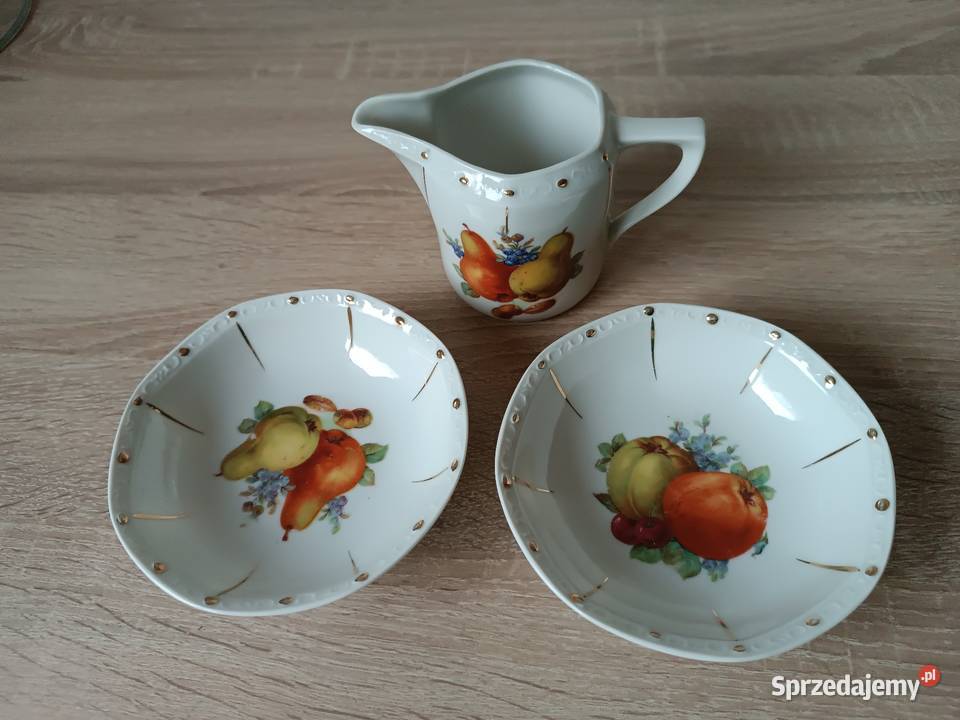Porcelana wzór owoce sprzedam