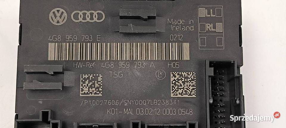 MODUŁ AUDI A6 C7 kujawsko-pomorskie Lipno