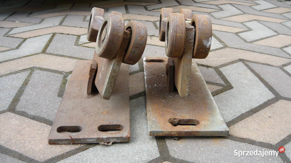 Wózki 2 rolki rolka do bramy przesuwnej wózek podlaskie Sokółka
