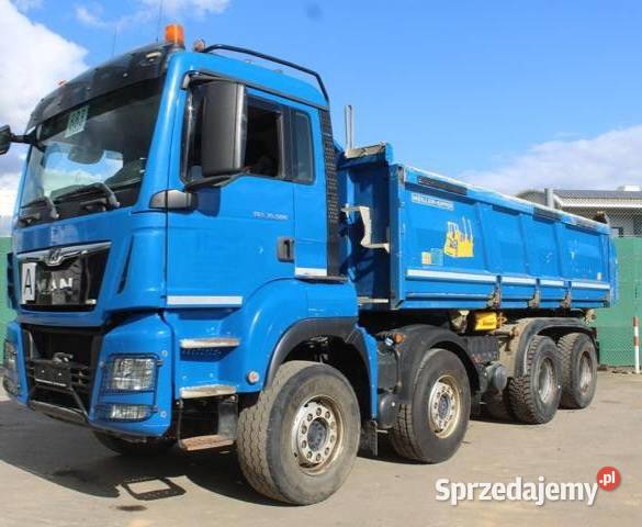 Wywrotka 8x4 bordmatic MAN TGS Warszawa