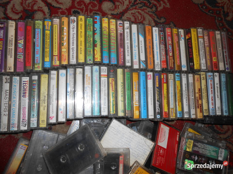 Kasety magnetofonowe zestaw Łódź