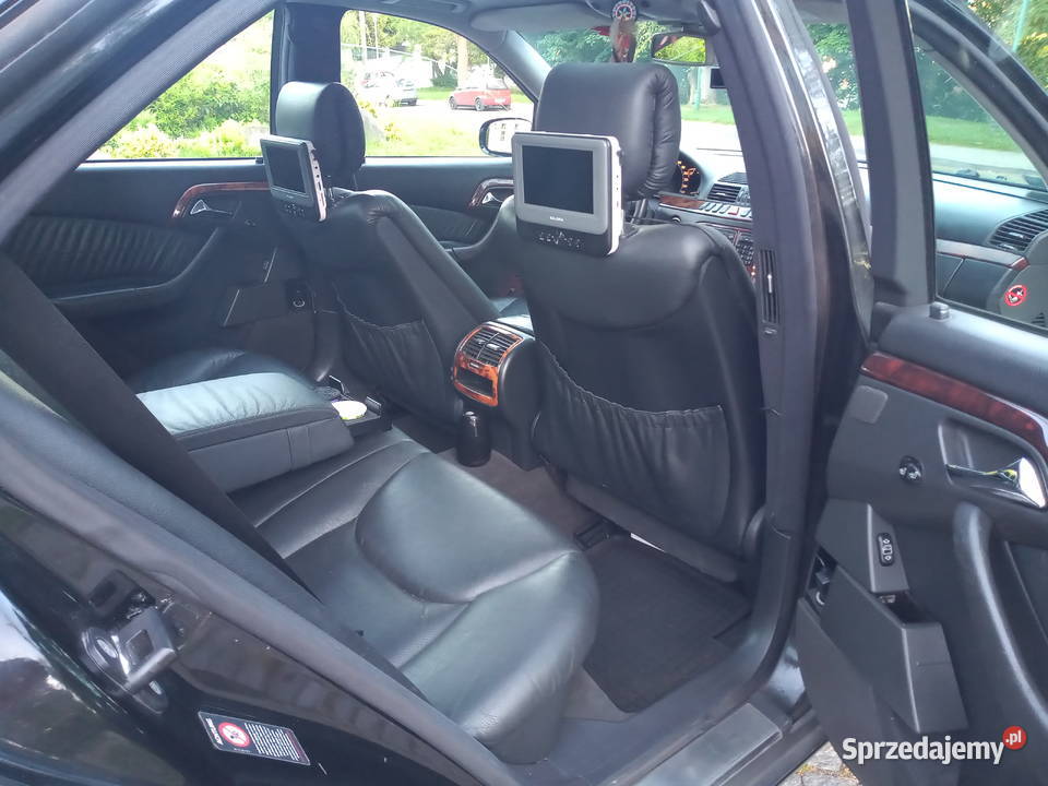 Mercedes S320 W220 19 RS AMGMultimedia czarny Nysa
