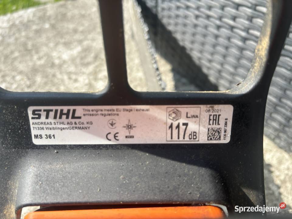 Stihl MS 361 Piła Piły łańcuchowe Kasina Wielka
