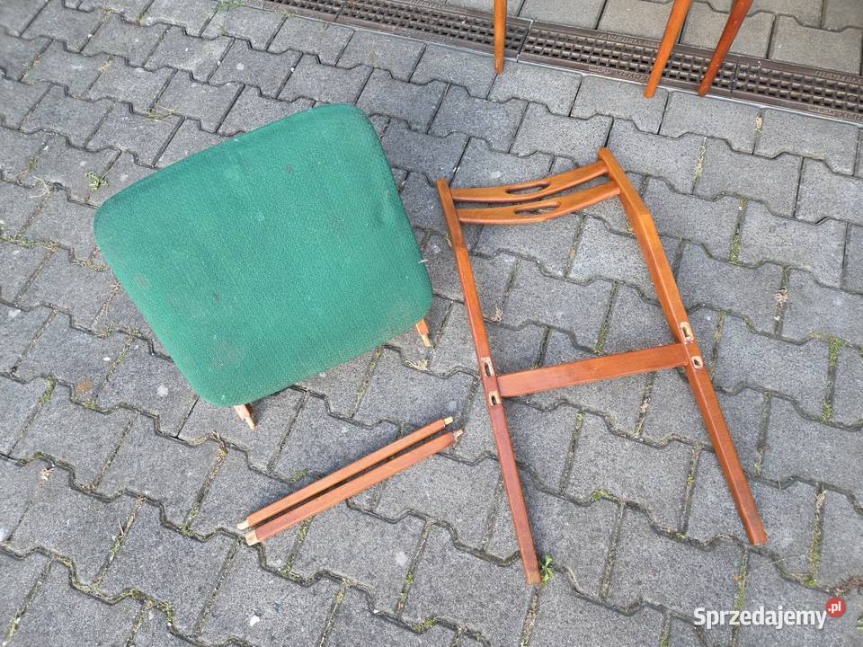 Komplet 6 krzeseł z lata 6070 MidCentury Modern