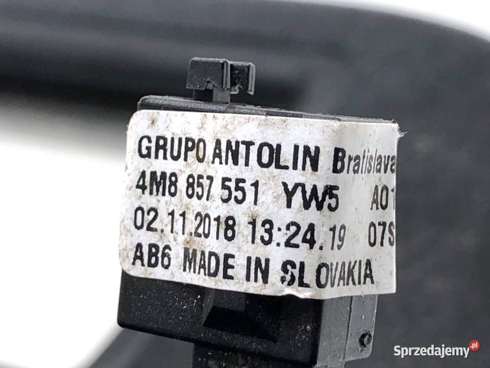 OSŁONA PRZECIWSŁONECZNA LEWY AUDI Q8 BLENDA podkarpackie