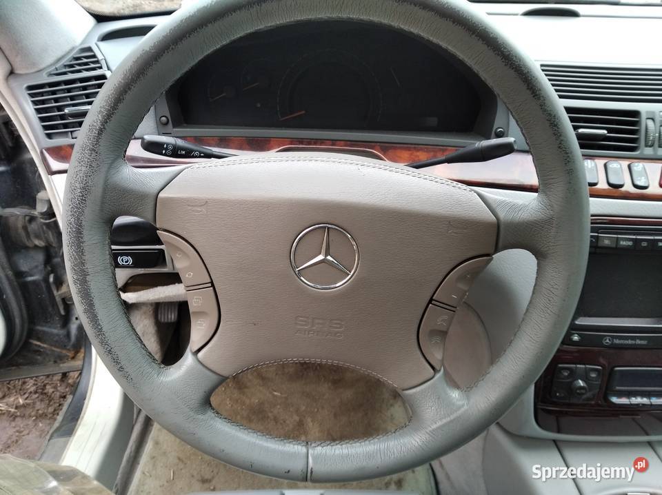 Kierownica szara MULTIFUNKCJA z poduszką Kamień Pomorski