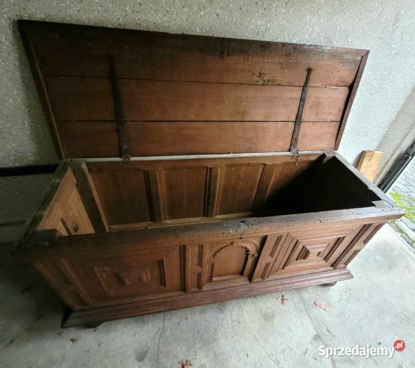 SKRZYNIA DREWNIANA DUŻA Nysa sprzedam