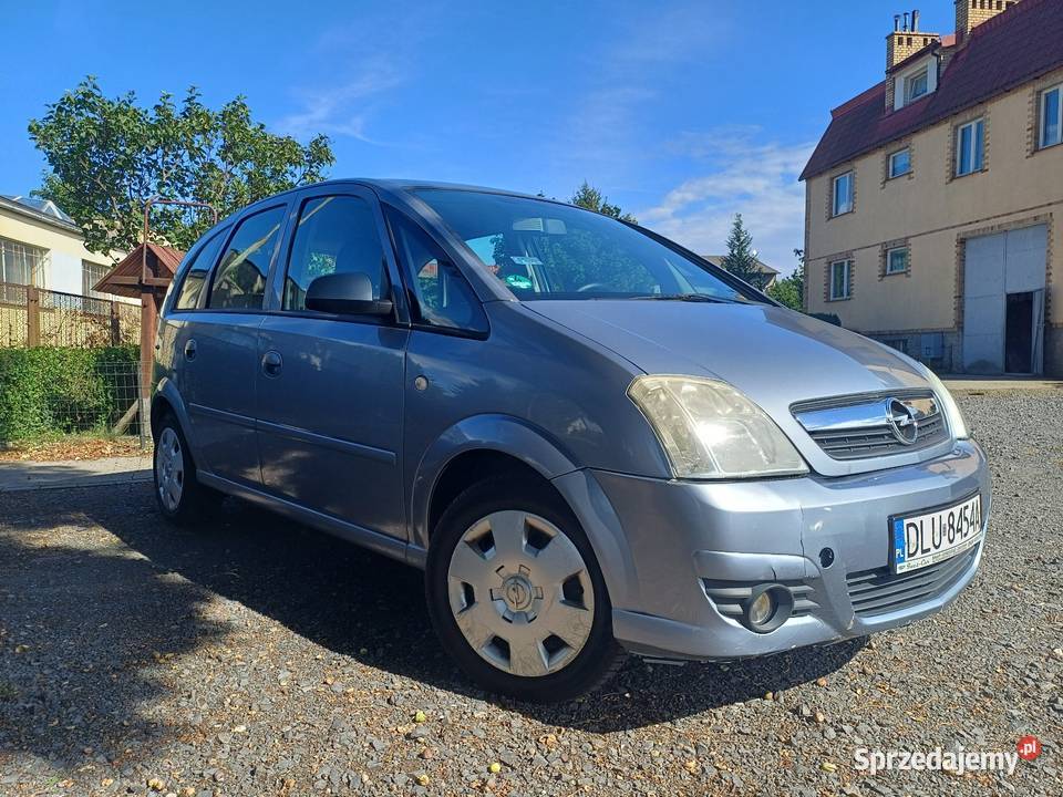 Opel Meriva A 16 benzyna 105 2006r automat 1600cm3 Meriva dolnośląskie Lubin
